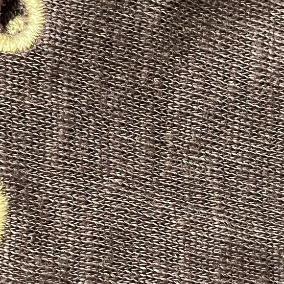 Sportmax Brown Vneck Top Womens Brown Linen Blend Sleeveless Eyelet Boho Mature - Picture 9 of 9